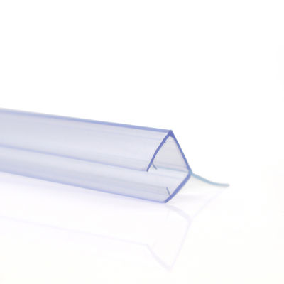 Dải niêm phong chống nước PVC trong suốt cho cửa kính phòng tắm trượt 6-12mm