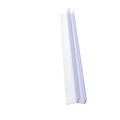 Dải niêm phong chống nước PVC trong suốt cho cửa kính phòng tắm trượt 6-12mm