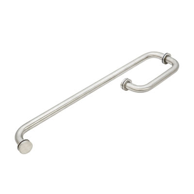 Khách sạn bạc phòng tắm phòng cửa kính trở lại để trở lại khăn bar kéo tay cầm