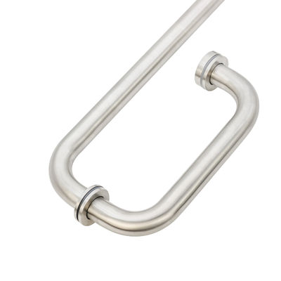 Khách sạn bạc phòng tắm phòng cửa kính trở lại để trở lại khăn bar kéo tay cầm