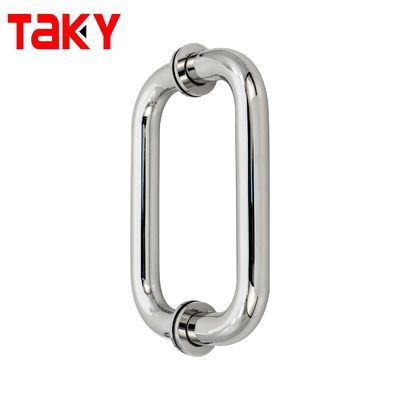 O Type Stainless Steel Glass Door Handle Glass Pull Handle for Shower Cabin