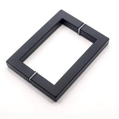 Thép không gỉ Square cửa tắm tay cầm 6 "8" trở lại để lại cho thiết kế khách sạn hiện đại