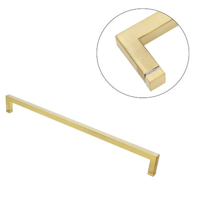 6-14mm Độ dày kính Thép hình L hình vuông cửa kính đôi lớn