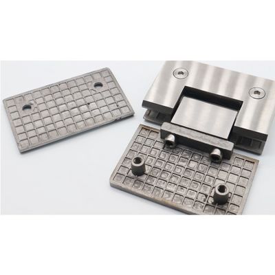 Bản lề gắn tường cửa tắm kính thép không gỉ 180 độ cho tuổi thọ cao