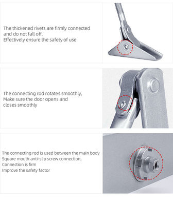 Bộ phận đóng cửa trượt tự động bằng hợp kim nhôm cho dải nhiệt độ -40 độ đến 80 độ