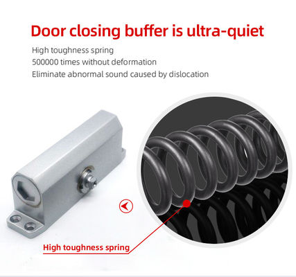 Hydraulic Soft Closing Door Closer for Heavy Duty Automatic Doors 120KG Capacity
