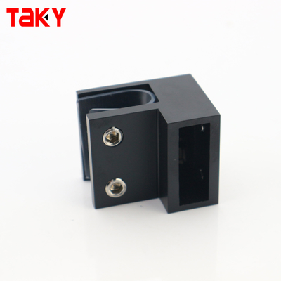 Kẹp nối phần cứng vách tắm kính gắn tường hình chữ F