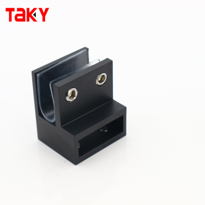 Kẹp nối phần cứng vách tắm kính gắn tường hình chữ F
