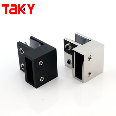 Kẹp nối phần cứng vách tắm kính gắn tường hình chữ F