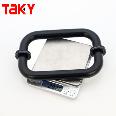 Vòng tròn màu đen vòi hoa sen cửa kính tay cầm kính đến cửa kính xử lý