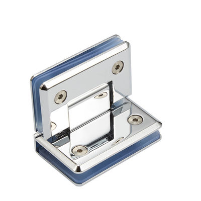 Giá tốt Bản lề và kẹp kính mạ Chrome cho vách ngăn phòng tắm không khung chịu lực trực tuyến
