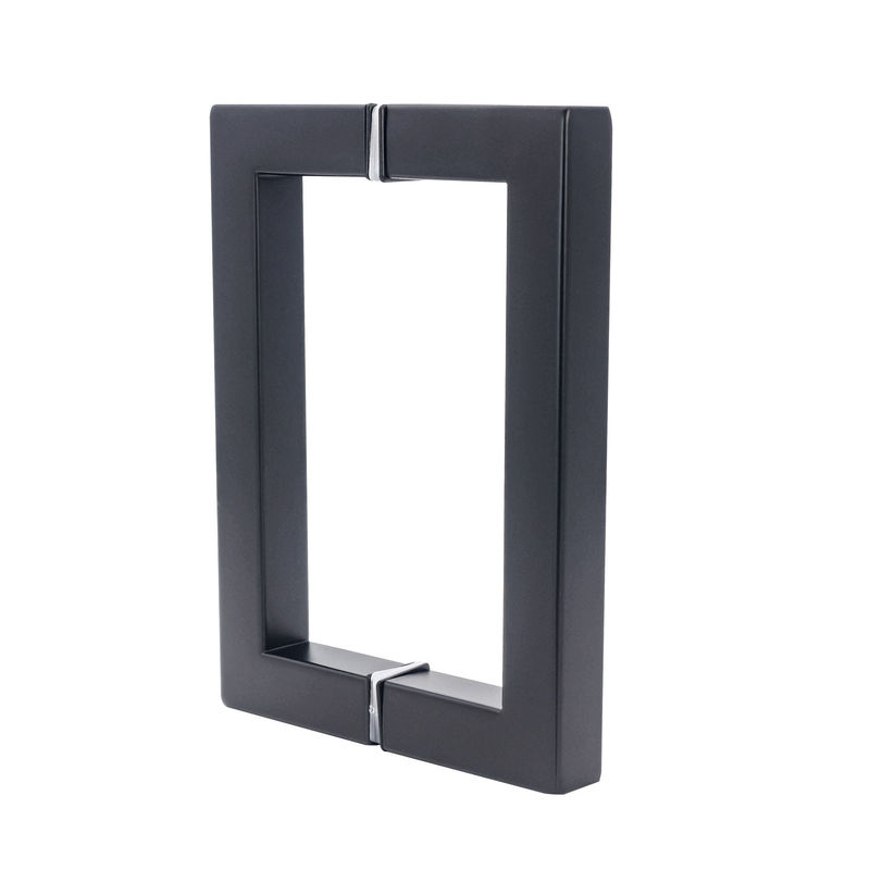 Thép không gỉ Square cửa tắm tay cầm 6 "8" trở lại để lại cho thiết kế khách sạn hiện đại