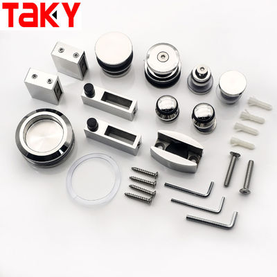 Giá tốt Bộ phụ kiện cửa kính trượt hoàn thiện gương cho cửa lùa nhà tắm Puerta de Ducha trực tuyến