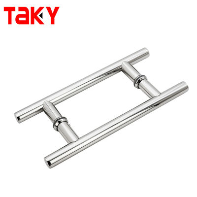 24 inch Double Side H Shape Glass Door Round Ladder Pull Door Handle Door Window Handles (cửa hai mặt hình H hình kính)