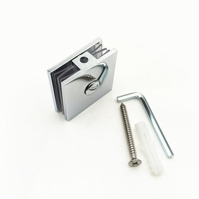 Giá tốt Canada đồng Chrome tấm tường để kính vòi sen kẹp cho cửa rộng 600-800mm Hot Item trực tuyến