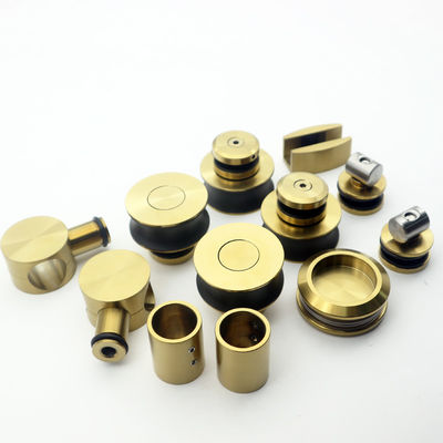 Giá tốt Bộ cửa kính trượt không khung 70MM bánh xe lớn 8-12mm dành cho phòng tắm (bên ngoài) trực tuyến