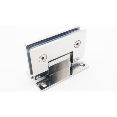 Giá tốt 304 thép không gỉ kính để tường phần cứng vòi tắm Hinge bạc lớp phủ tường gắn trực tuyến