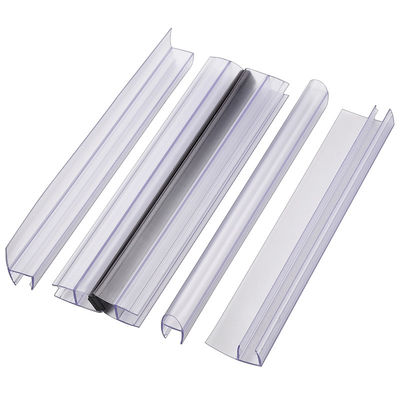 Giá tốt 8-12mm PVC chống nước U loại cao su kính cửa tắm niêm phong dải cho cửa minh bạch trực tuyến
