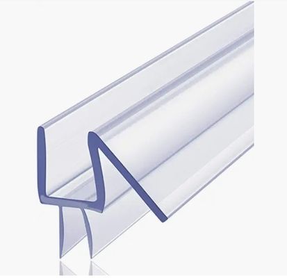 Giá tốt Dải niêm phong vòi hoa sen PVC trong suốt cho cửa kính tắm không khung 3/8 inch, chiều dài 2000MM trực tuyến