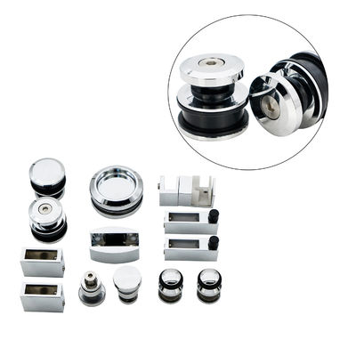 Giá tốt Phần cứng hệ thống cửa trượt bằng thép không gỉ thiết kế hiện đại cho kính an toàn dày 10-12mm trực tuyến