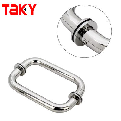 Giá tốt Tay nắm cửa kính tròn 24 inch thiết kế đẹp mắt bằng thép không gỉ 304 cho cửa phòng tắm trực tuyến