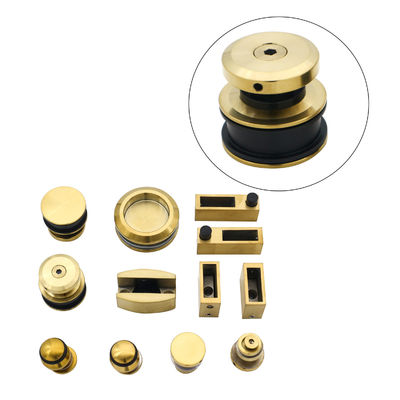 Giá tốt Quảng vuông Hình kính cứng không khung Sliding Barn Door Panel Kit cho kính 6-12mm trực tuyến