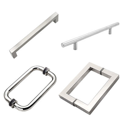 Giá tốt Thép không gỉ đánh bóng cửa kính tay cầm thiết kế phổ biến cho nhu cầu của bạn trực tuyến