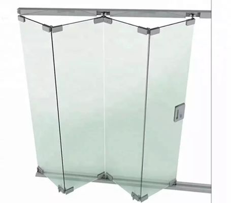 Giá tốt Các hệ thống thủy tinh không khung nội thất cửa gấp đôi trực tuyến