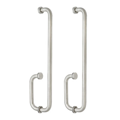 Giá tốt Thiết kế Trung Quốc phong cách thép không gỉ phòng tắm cửa kính tay cầm cho cửa kéo tay cầm trực tuyến