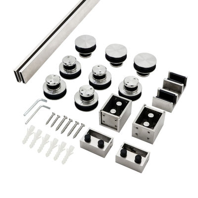 Giá tốt Cửa tắm trượt hiện đại SSS/PSS hình vuông, ray đôi, phụ kiện phòng tắm gia đình trực tuyến