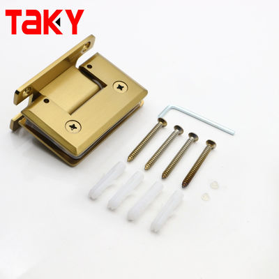 Bản lề kính tự đóng 135 cho cửa kính 8mm Thép satin Bản lề đánh bóng cửa sổ