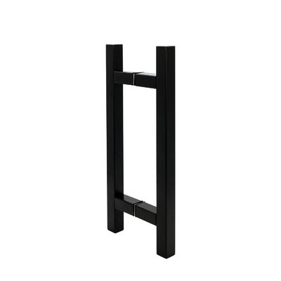 Giá tốt Matt đen hình L phòng tắm cửa kính tay cầm cho tắm làm bằng thép không gỉ 304 trực tuyến