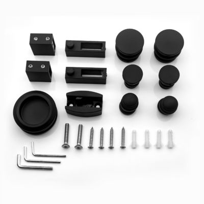 Giá tốt Thiết bị phòng tắm kính không khung với ss304 Tray vật liệu cửa trượt trực tuyến