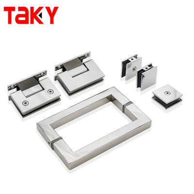Giá tốt Bản lề tắm kính 90 độ bằng thép không gỉ Bản lề xoay cửa tắm bằng đồng thau cho bản lề màn hình kính phòng tắm trực tuyến