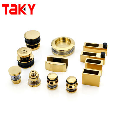 Giá tốt Bộ phụ kiện cửa kính trượt không khung bằng thép không gỉ, bộ phụ kiện cửa kính trượt phòng tắm trực tuyến