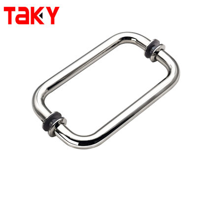 Giá tốt Tay nắm cửa kính phẳng tùy chỉnh, tay nắm cửa kính hai mặt trực tuyến