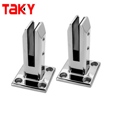 Kẹp lan can kính bằng thép không gỉ 8-12MM, gắn bu-lông