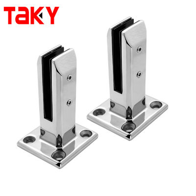 Giá tốt 8-12mm thép không gỉ Bolt Down Glass Railing Clamp trực tuyến