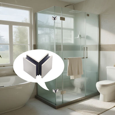 Giá tốt 304 thép không gỉ 90 độ khung kính góc kẹp trực tuyến