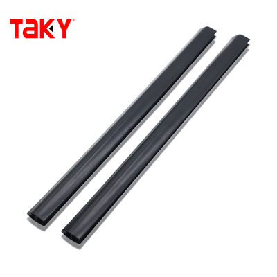 Giá tốt Nhà máy tùy chỉnh trượt màu đen PVC Glass Seal Strip Dải niêm phong chống thấm nước trực tuyến