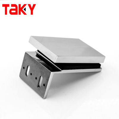 Giá tốt Thiết kế hiện đại Tường thép không gỉ cho Kính Kẹp góc Chân đế Kẹp cửa kính Bản lề cửa kính tắm trực tuyến
