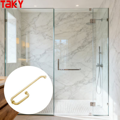 Loại G hiện đại sang trọng bằng thép không gỉ khách sạn Thanh treo khăn cửa kính Tay nắm kéo