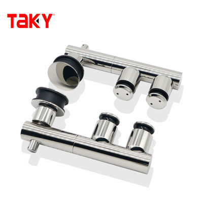 Giá tốt Kính không khung Di động Treo Bánh xe trượt Bánh xe trượt Kính Phụ kiện phần cứng trực tuyến