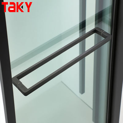 Màu Đen Đương Đại Cửa Kéo Tay Cầm Phòng Tắm Inox Cửa Kính Trượt Tay Cầm Kính Vòi Sen Tay Cầm