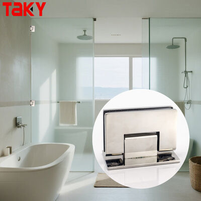 Giá tốt 90 độ tường đắp thép không gỉ kính vòi sen cho 8-12mm cửa kính hinge trực tuyến
