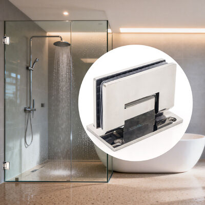 Giá tốt Vòi hoa sen treo tường Góc vuông 90 độ Cửa kính xoay Màn hình Cửa kính Bản lề trực tuyến