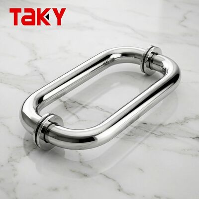 Tay nắm cửa chính dài hình tròn Tay cầm gương hoa hồng Tay nắm cửa phòng tắm