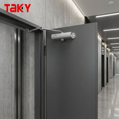 Giá tốt Cửa đóng trên cao có thể điều chỉnh bằng thủy lực chống cháy cho cửa khách sạn bằng thép và gỗ trực tuyến