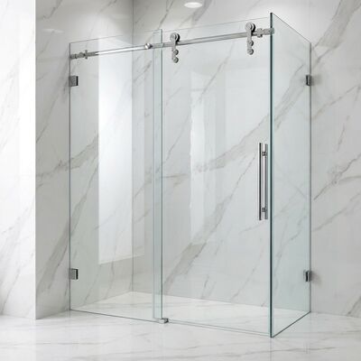 Giá tốt Vòi hoa sen bằng thép không gỉ Cửa trượt Phụ kiện bánh xe treo Phòng tắm Bộ phần cứng cửa kính trực tuyến