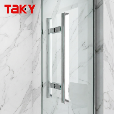 Tay nắm cửa phòng tắm bằng kính cường lực bằng thép không gỉ 304 hiện đại tùy chỉnh